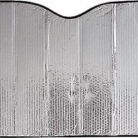 Шторка на лобовое стекло 142х70 серебристая