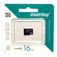 Флэш карта SD HC-16GB Smart Buy Class4
