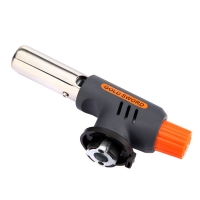 Газовая горелка с пьезо элементом JD-005 оранжевая ручка малая