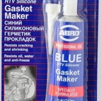 Герметик прокладка силиконовый ABRO masters синий 85гр Китай (1уп-12шт)