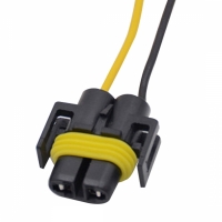 Корпус клемм проводов 2х контактный на фару (H8) (H11) с проводами